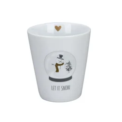 Krasilnikoff Happy Mug Becher Let it snow