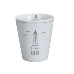 Krasilnikoff Happy Mug Becher Insel Liebe