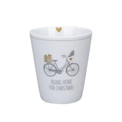 Krasilnikoff Happy Mug Becher Riding Home for Christmas