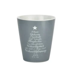 Krasilnikoff Happy Mug Becher Christmas Words