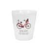 Krasilnikoff Happy Mug Becher Riding Home for Christmas Bike