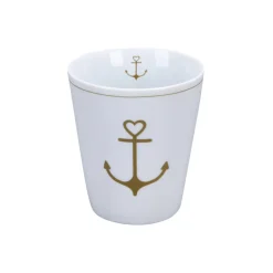 Krasilnikoff Happy Mug Gold Anchor