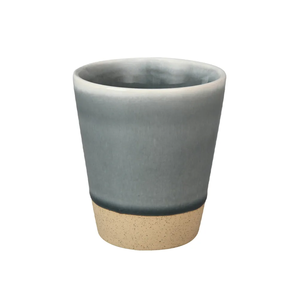 Krasilnikoff Keramik Becher mit Glasur