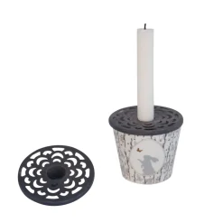 Krasilnikoff Kerzenhalter Aufsatz für Becher