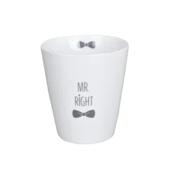 Krasilnikoff Porzellanbecher Happy Mug Mr Right