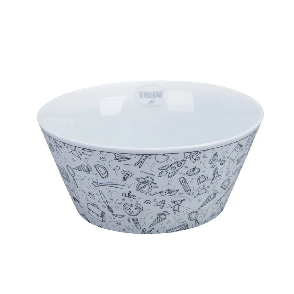 Kinder Krasilnikoff Schüssel Schulkind