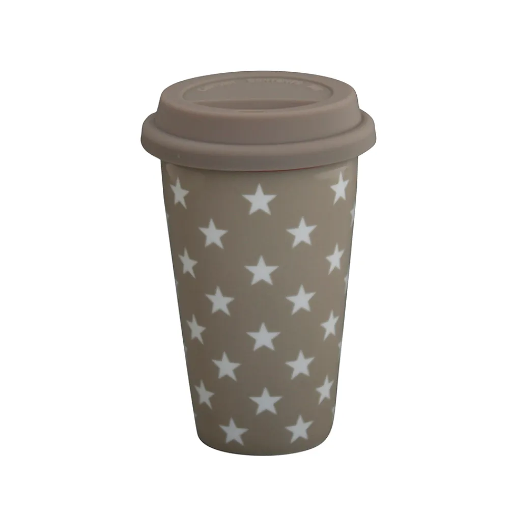 Krasilnikoff Thermobecher Travel Mug Stars