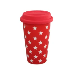 Krasilnikoff Thermobecher Travel Mug Stars
