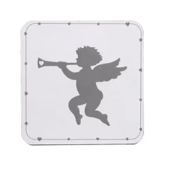 Krasilnikoff Untersetzer Cherub Angels aus Kork