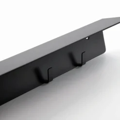 Meraki Regal mit Flaschenhalterung und Hakenleiste