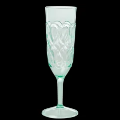 RICE Acryl Champagner Glass