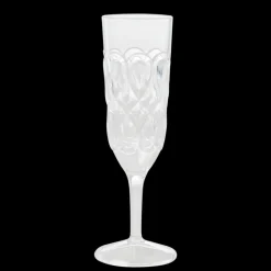 RICE Acryl Champagner Glass