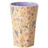 RICE Hoher Melamin Becher Wild Flower