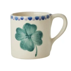 RICE Keramik Becher Glücksklee