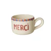 RICE Keramik Cappuccino Cup MERCI