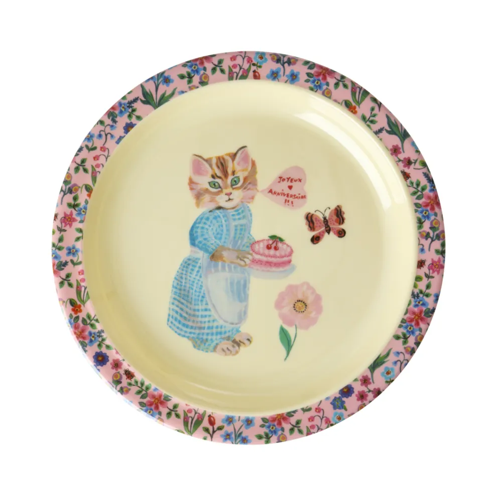 RICE Kinderteller Melamin Nathalie Lété