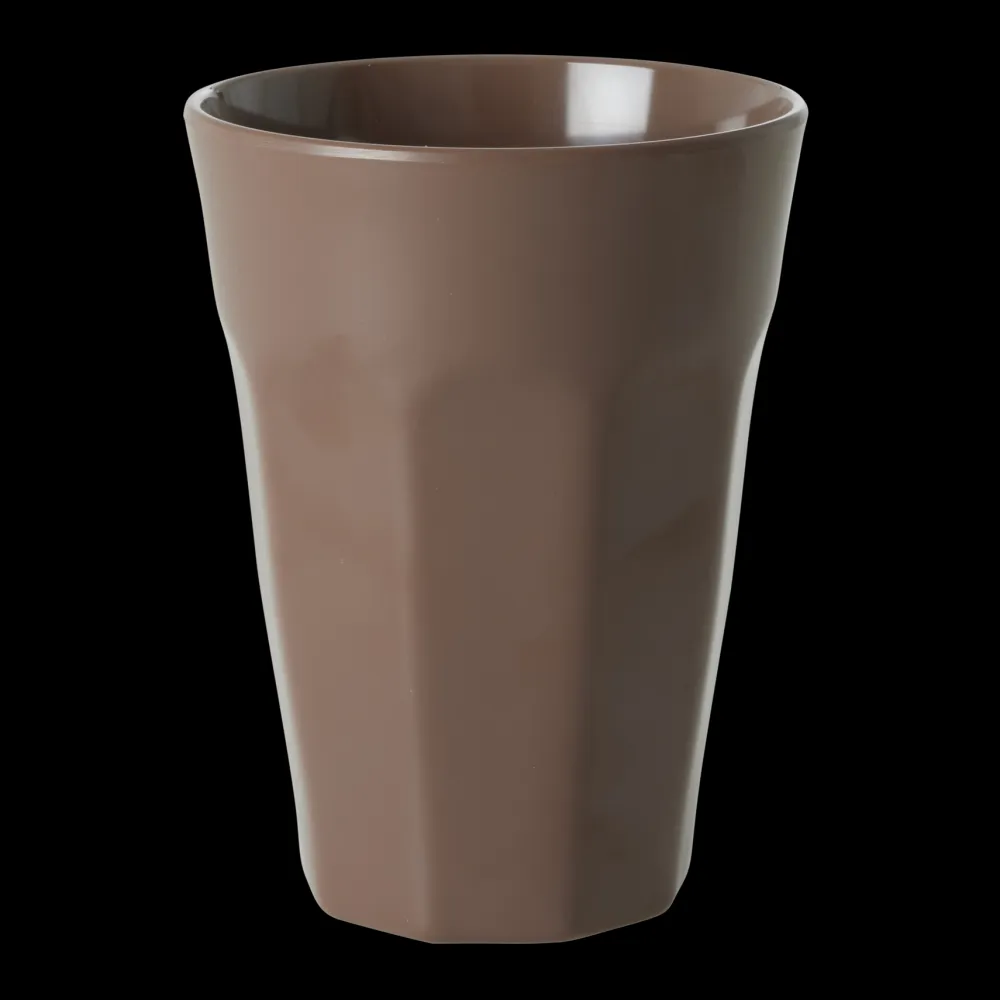 RICE Melamin Becher groß einfarbig