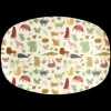 RICE Melamin Kinderteller Sweet Jungle Print