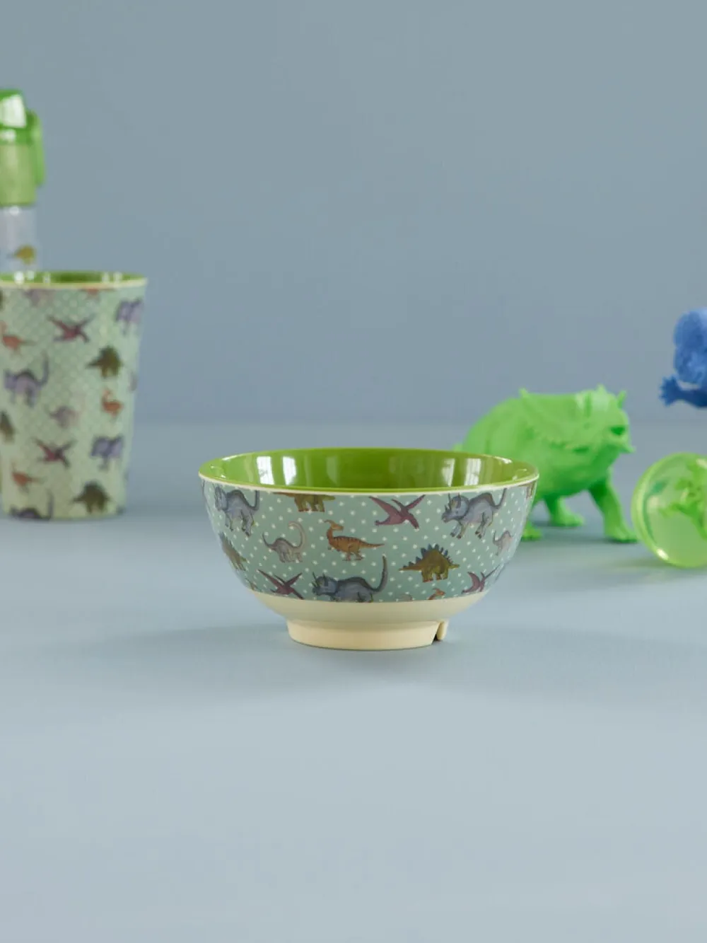 RICE Melamin Schüssel New Dino Print