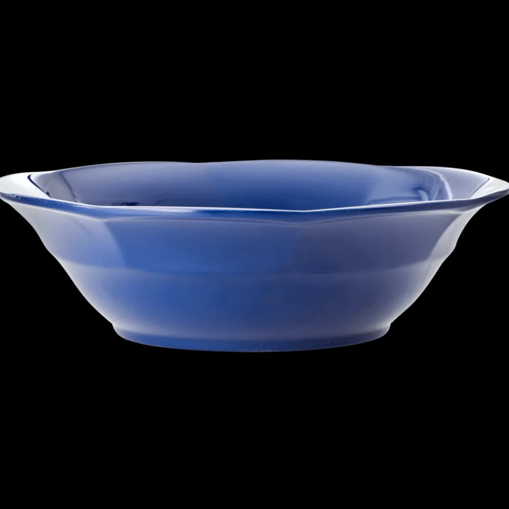 RICE Melamin Suppenteller einfarbig