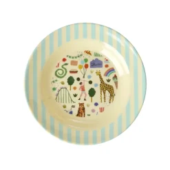 RICE Melamin Tiefer Kinderteller Fun Fair