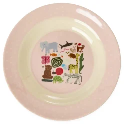 RICE Melamine Kinderschüssel Wildlife Print